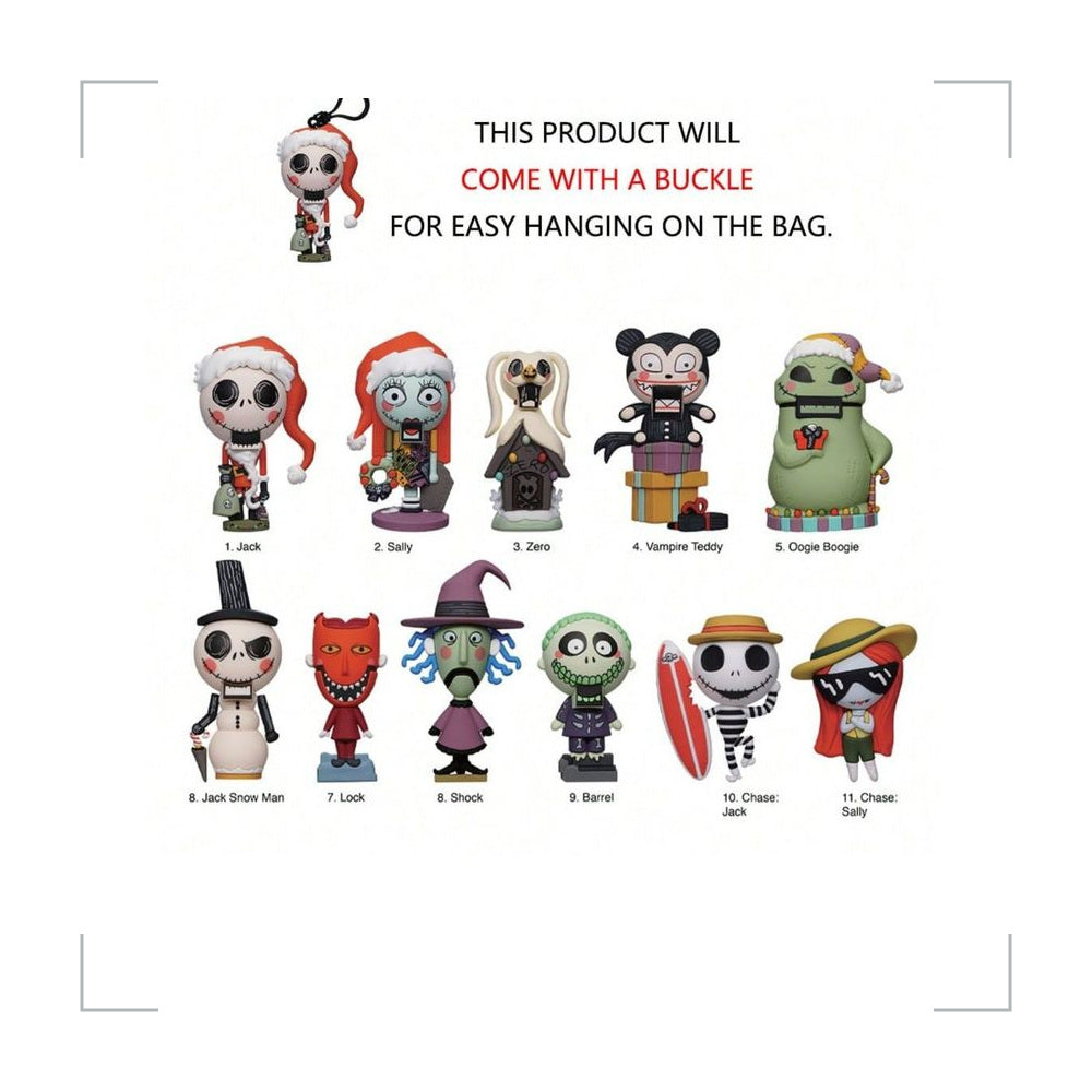 [BG_UNKNOWN] The Nightmare Before Christmas PVC Blind Bag Keychain 4
