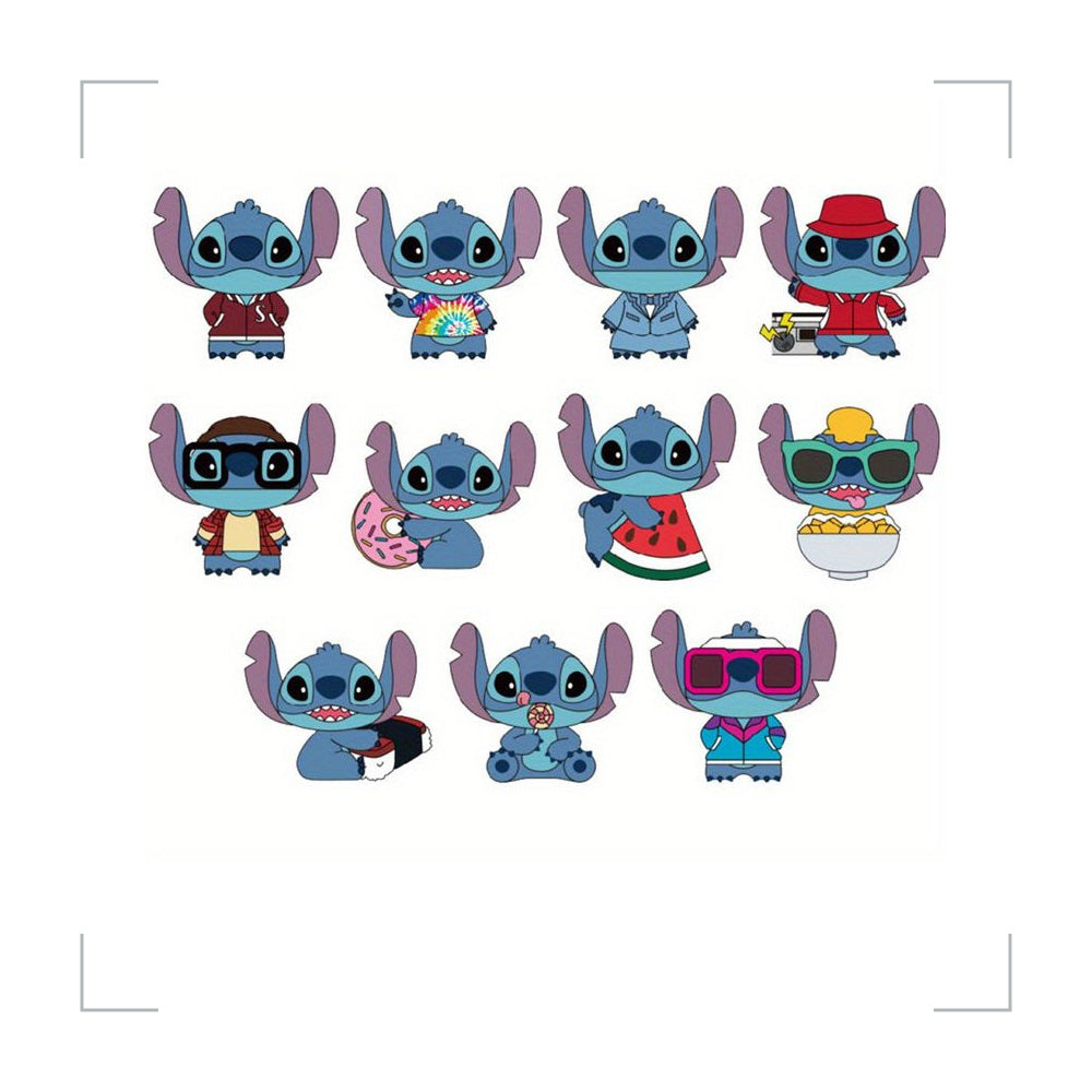 [BG_UNKNOWN] Stitch PVC Blind Bag Keychain 4