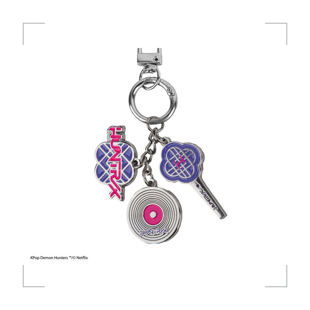 [BG_UNKNOWN] Kpop Demon Hunters Zinc Alloy Keychain 4
