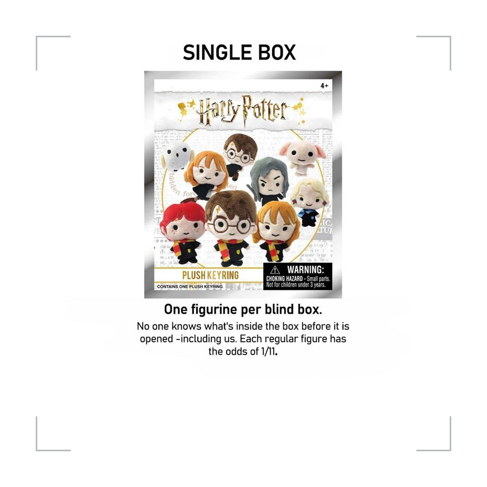 [BG_UNKNOWN] Harry Potter Plush Blind Bag Keychain 4