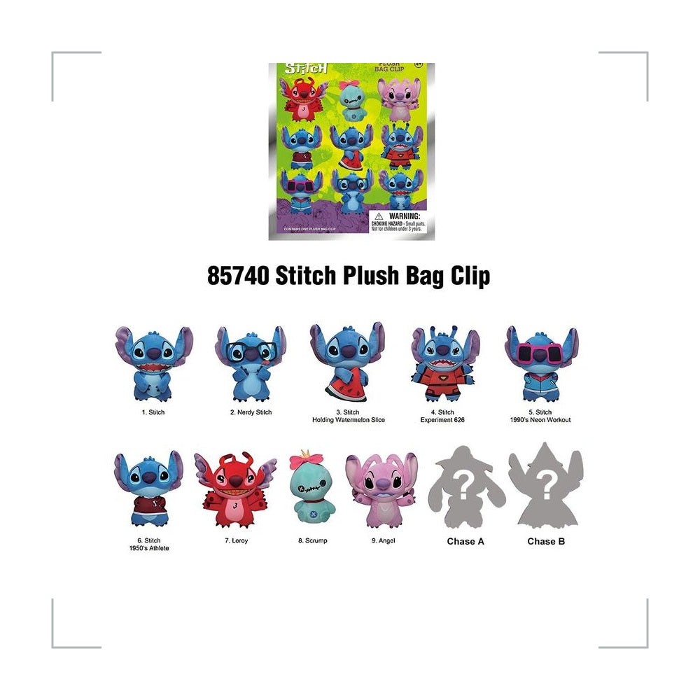 [BG_UNKNOWN] Stitch Plush Blind Bag Keychain 4