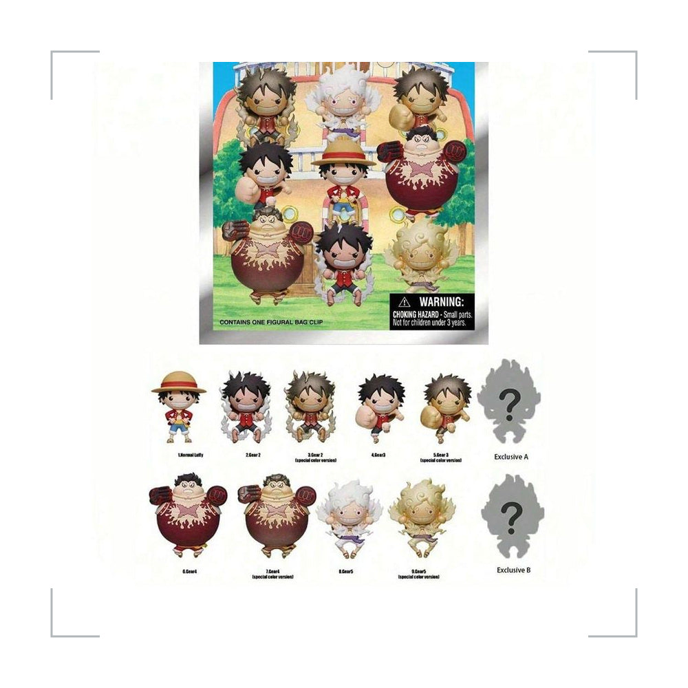 [BG_UNKNOWN] One Piece PVC Blind Bag Keychain 4