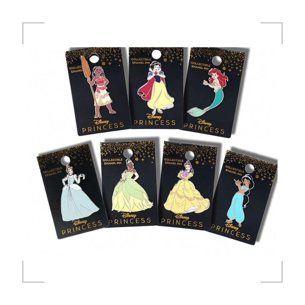 [BG_UNKNOWN] Disney Princess Zinc Alloy Pin 4