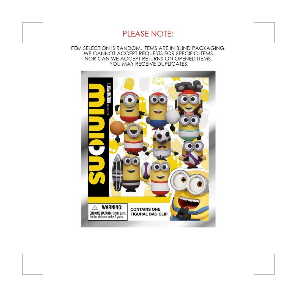 [BG_UNKNOWN] Minions PVC Blind Bag Keychain 4