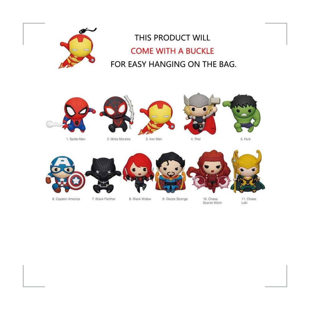 [BG_UNKNOWN] Avengers PVC Blind Bag Keychain 4