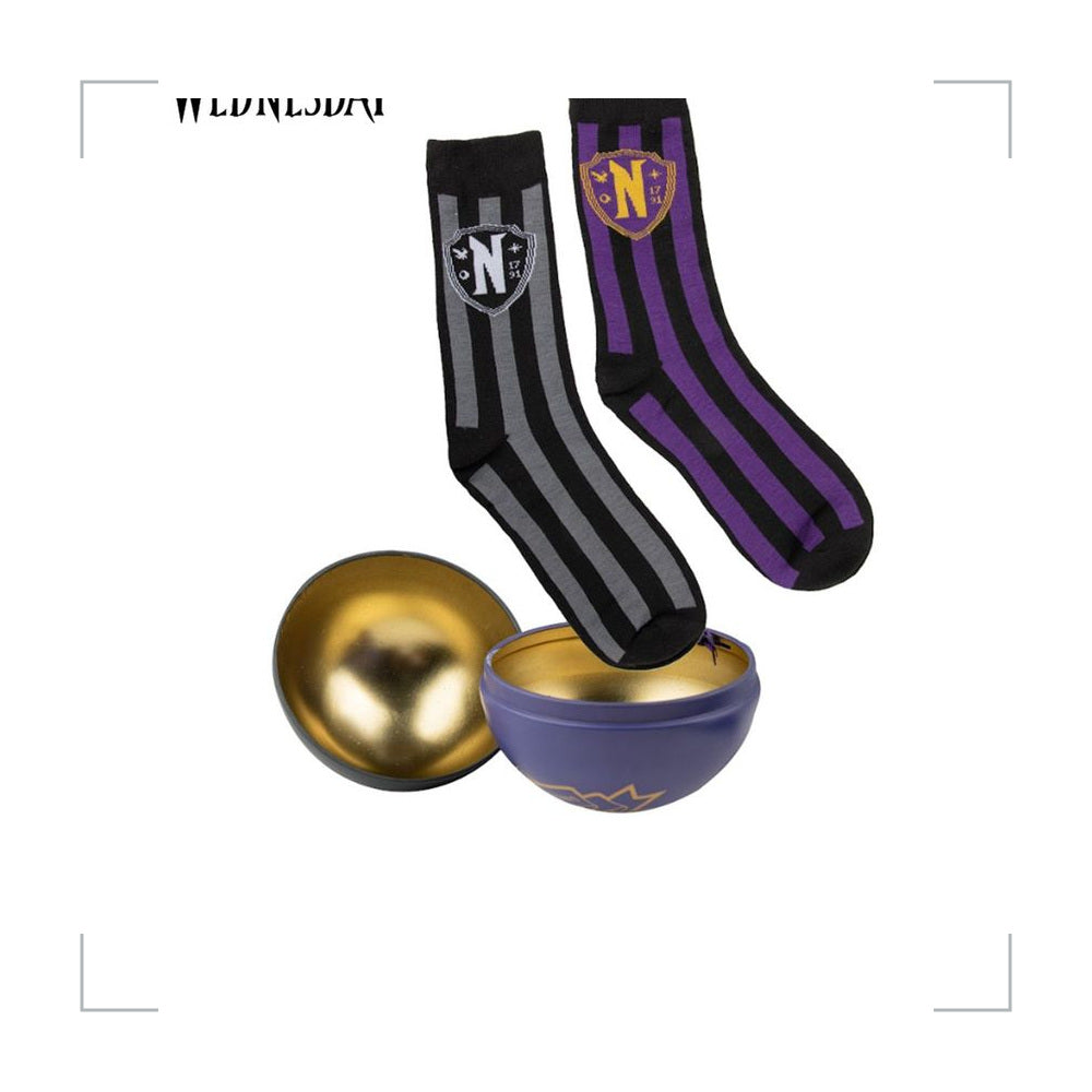 [BG_UNKNOWN] Wednesday Officially Licensed Socks 4