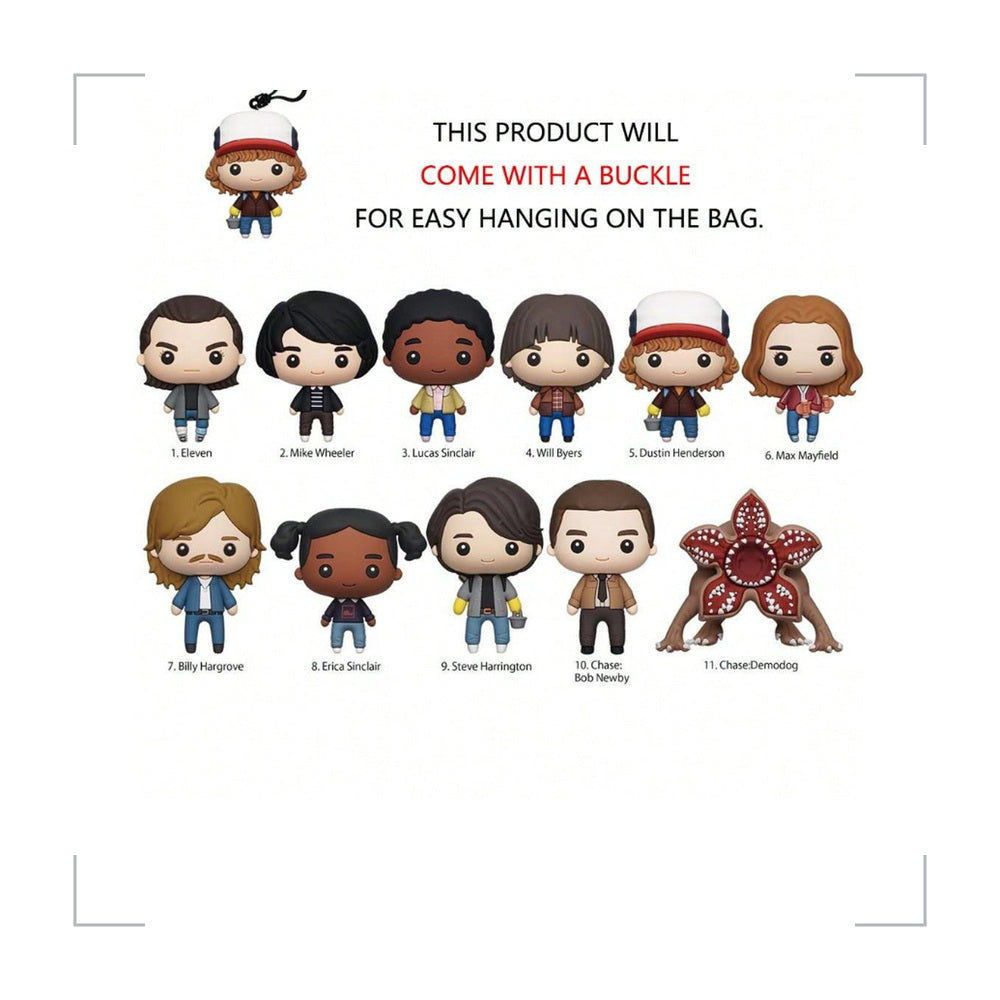 [BG_UNKNOWN] Stranger Things PVC Blind Bag Keychain 4