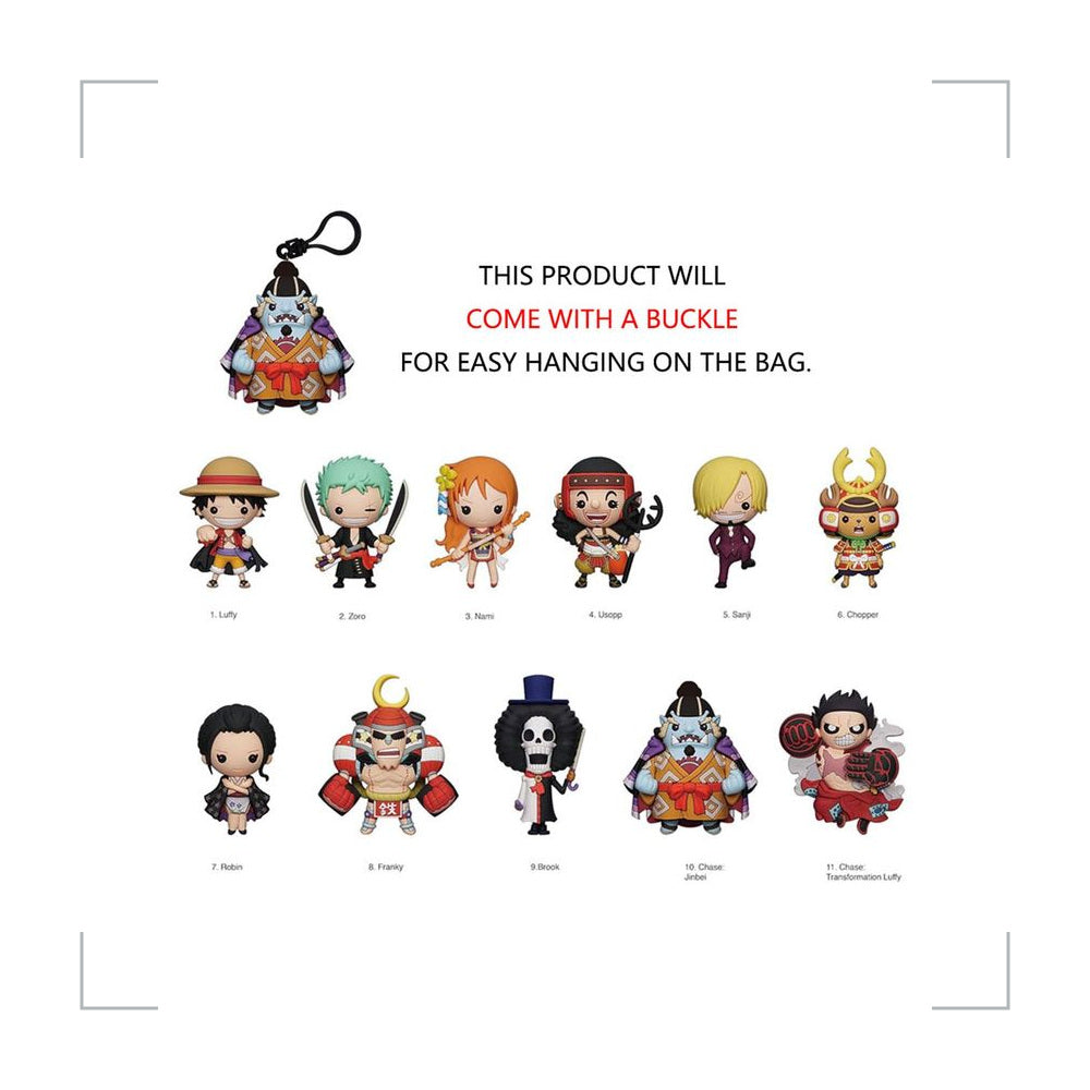 [BG_UNKNOWN] One Piece PVC Blind Bag Keychain 4