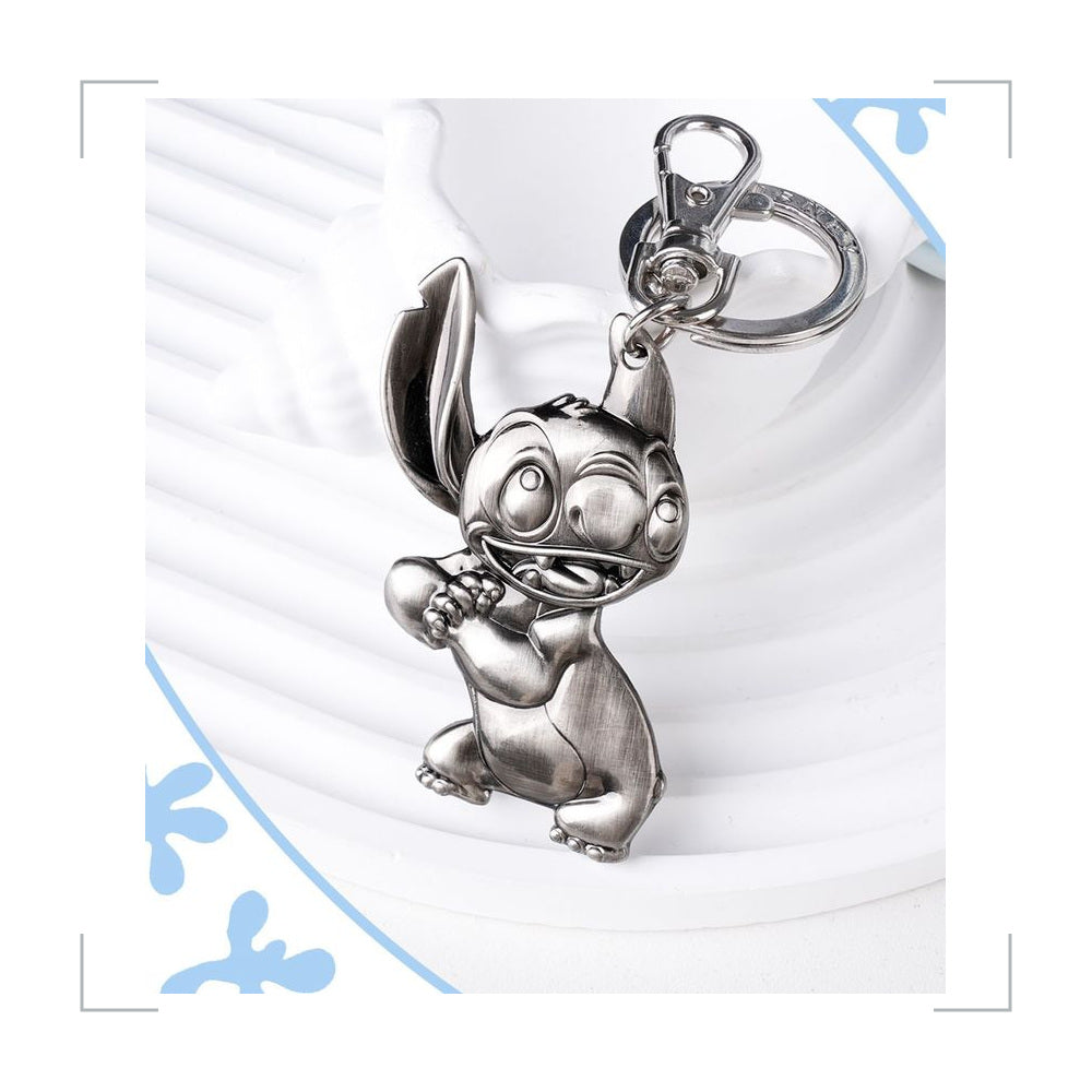[BG_UNKNOWN] Stitch Metal Keychain 4