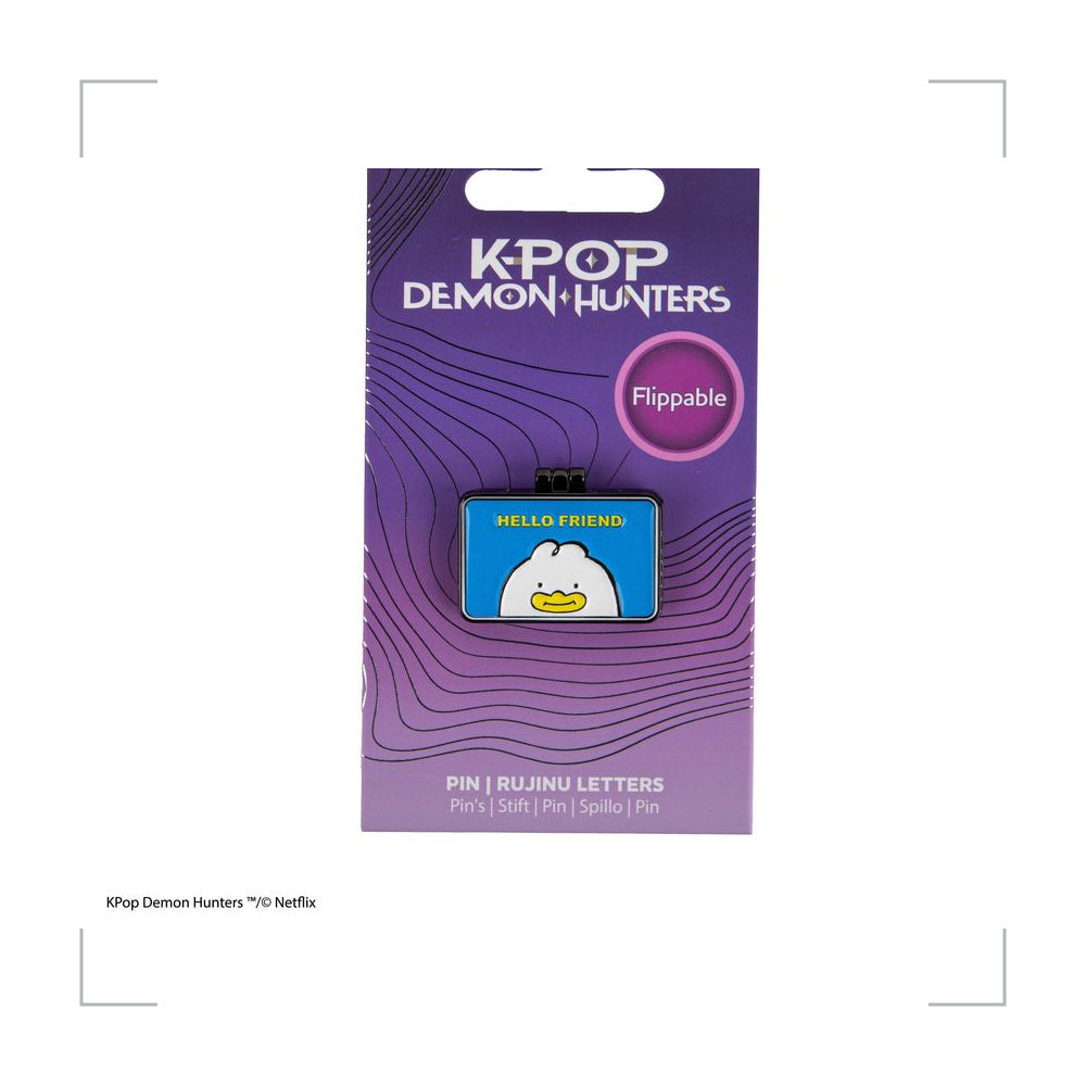 [BG_UNKNOWN] Kpop Demon Hunters Zinc Alloy Pin 4