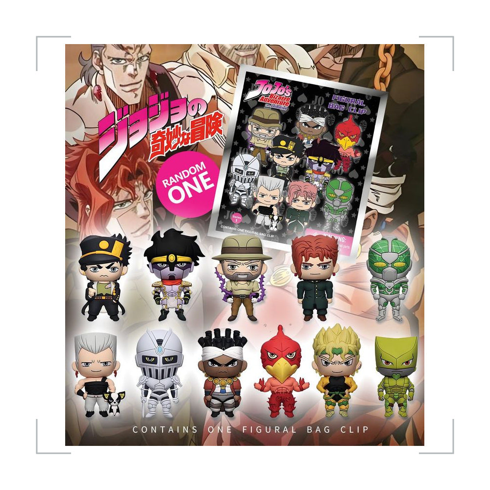[BG_UNKNOWN] JOJO'S Bizarre Adventure PVC Blind Bag Keychain 4