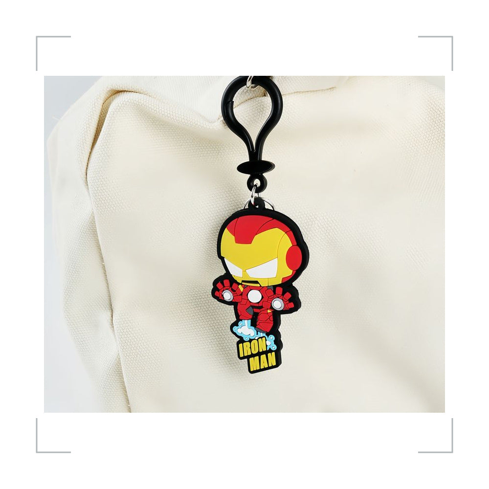 [BG_UNKNOWN] Iron Man PVC Keychain 4