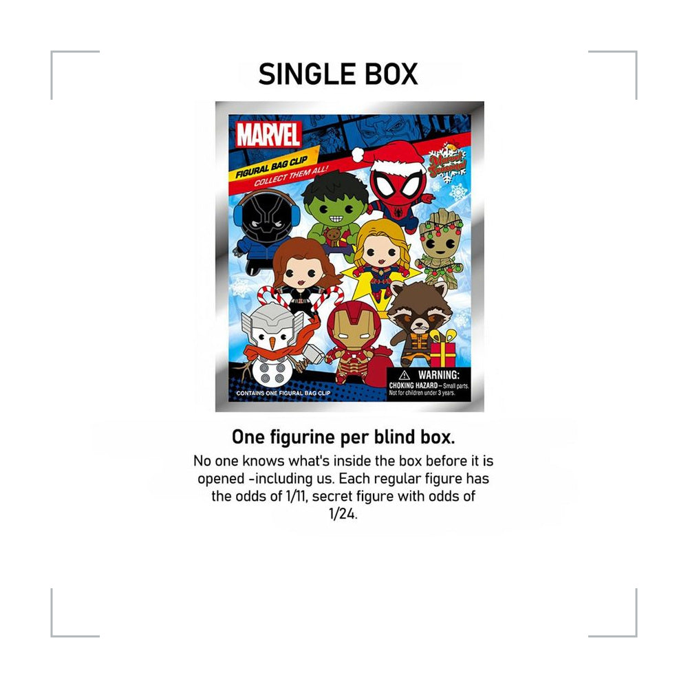 [BG_UNKNOWN] Avengers PVC Blind Bag Keychain 4