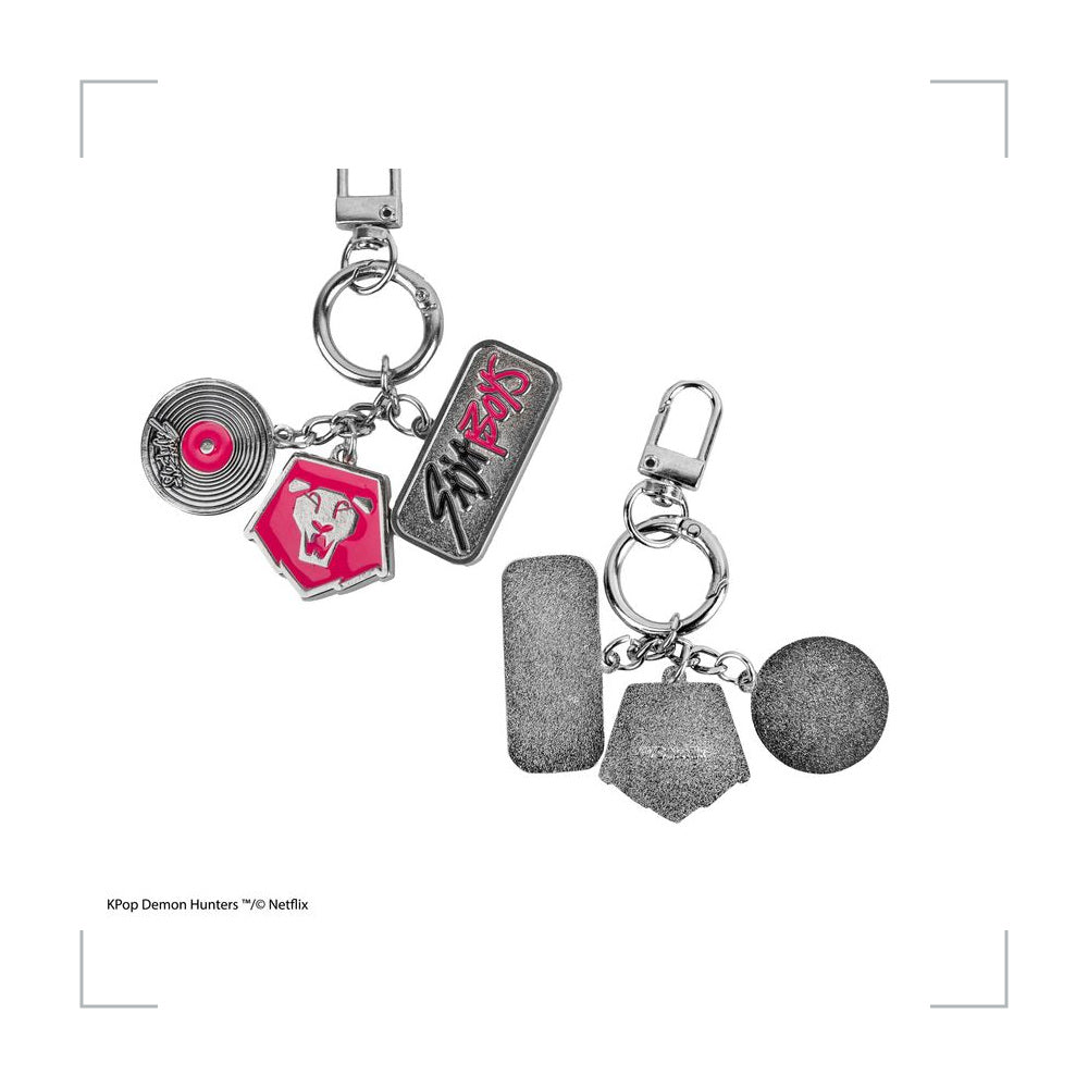 [BG_UNKNOWN] Kpop Demon Hunters Zinc Alloy Keychain 4