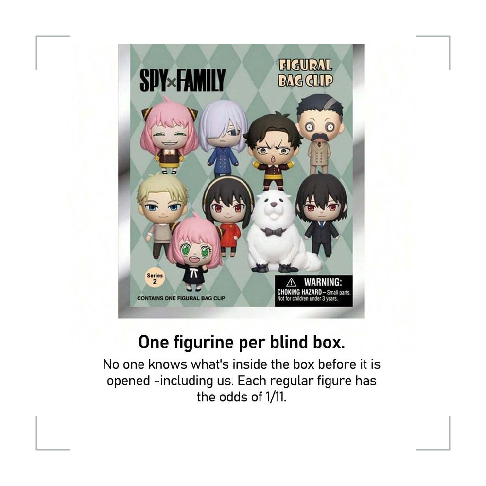 [BG_UNKNOWN] Spy x Family PVC Blind Bag Keychain 4