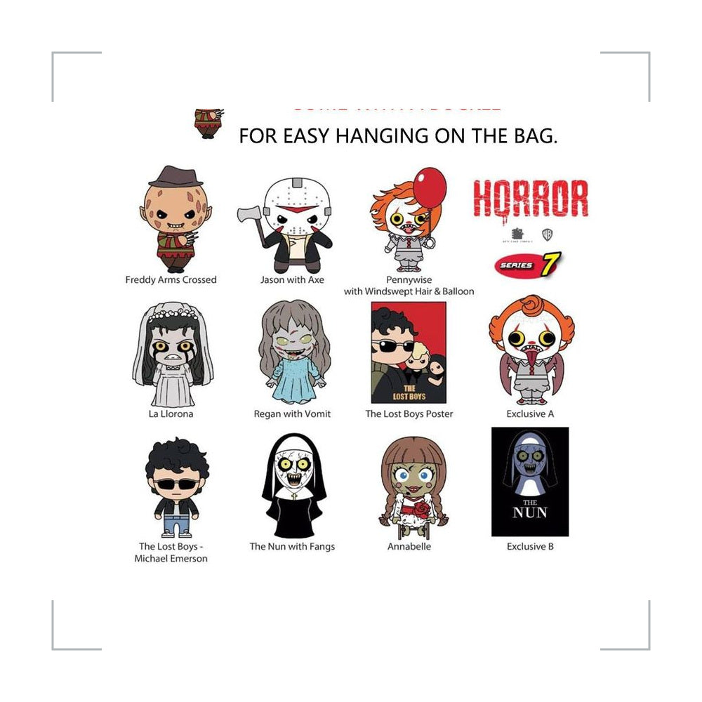 [BG_UNKNOWN] Horror PVC Blind Bag Keychain 4