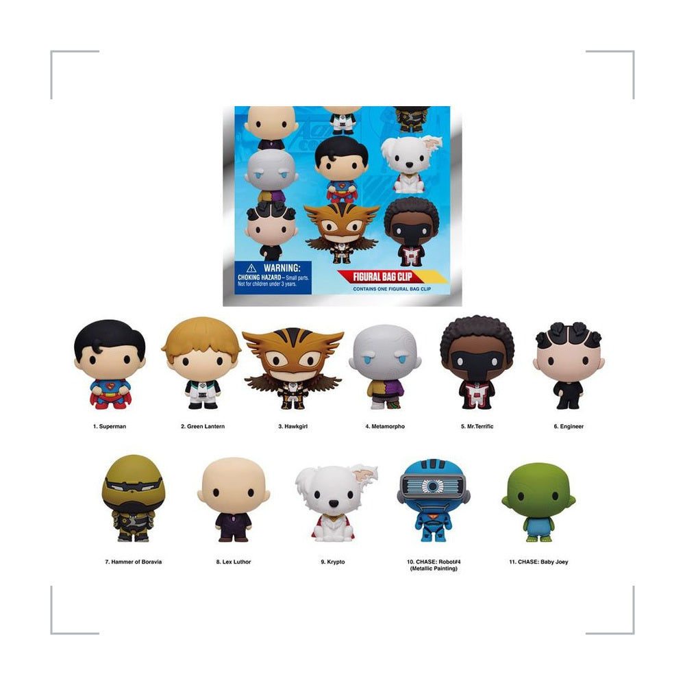 [BG_UNKNOWN] Superman PVC Blind Bag Keychain 3
