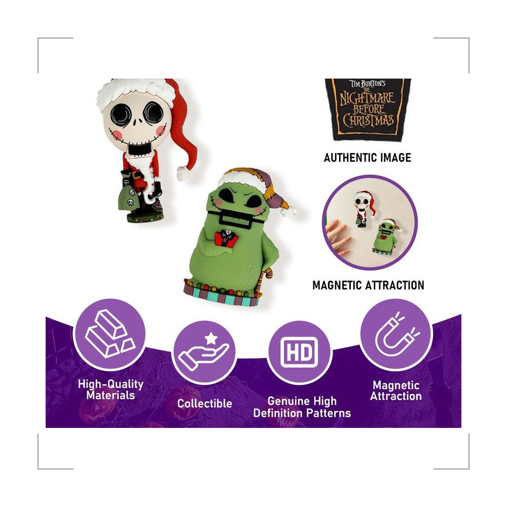 [BG_UNKNOWN] Disney The Nightmare Before Christmas PVC Fridge Magnet 4