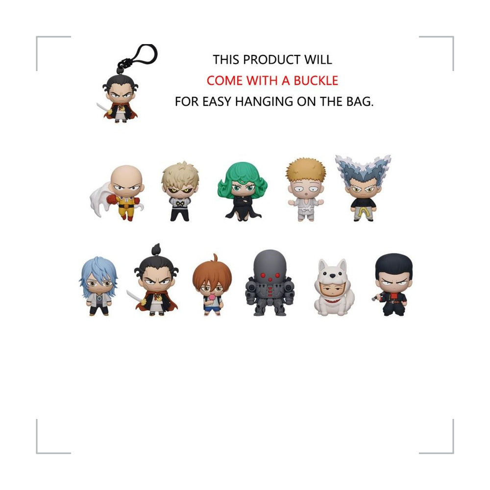 [BG_UNKNOWN] One Punch Man PVC Blind Bag Keychain 4