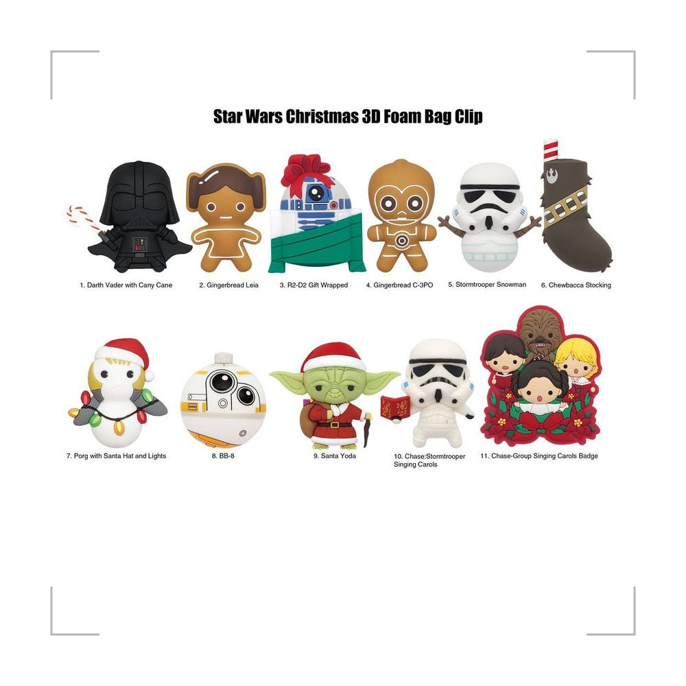[BG_UNKNOWN] Star Wars PVC Blind Bag Keychain 4