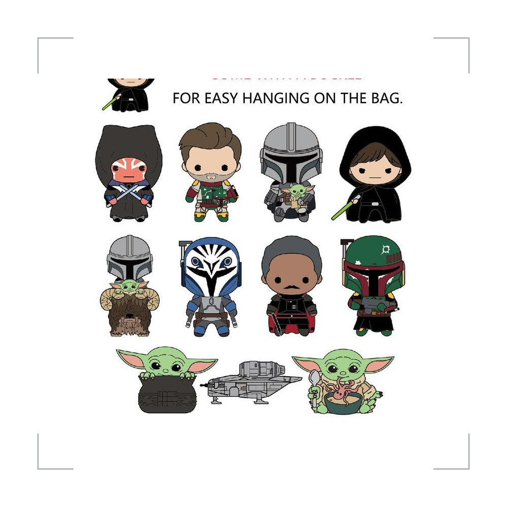 [BG_UNKNOWN] Star Wars PVC Blind Bag Keychain 4