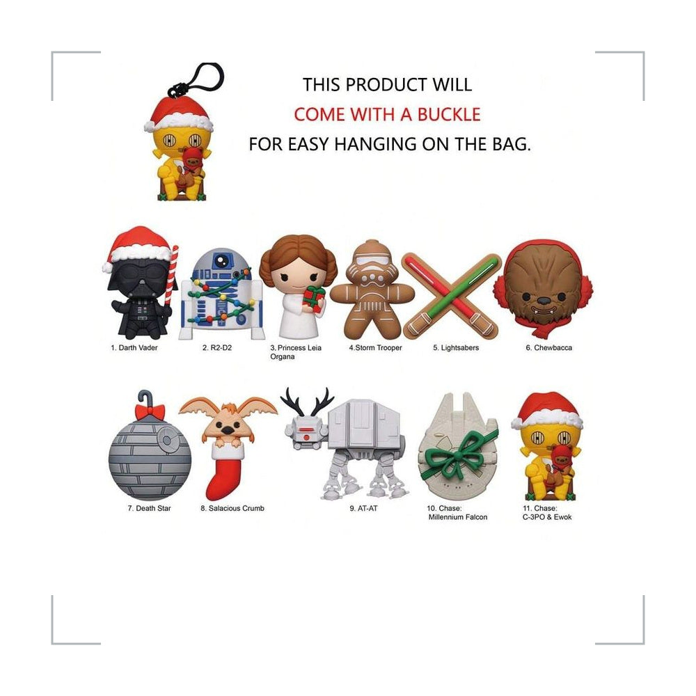 [BG_UNKNOWN] Star Wars PVC Blind Bag Keychain 4