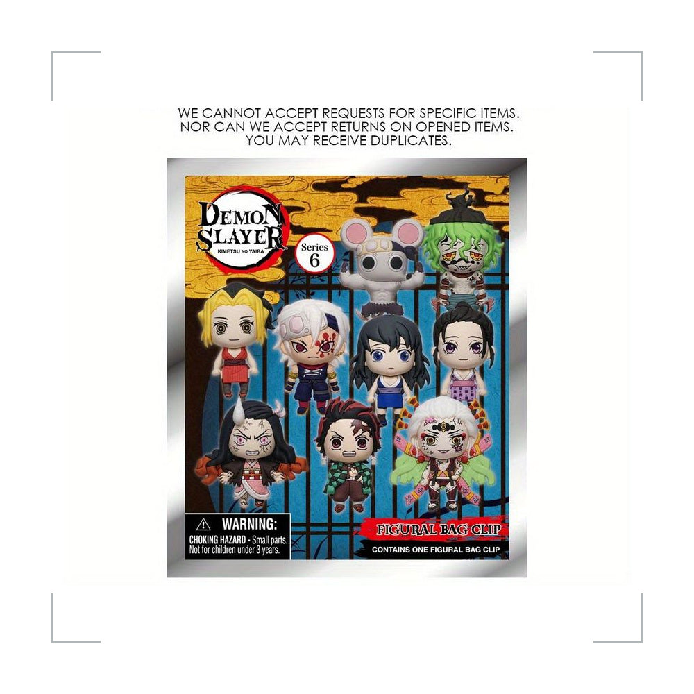 [BG_UNKNOWN] Demon Slayer PVC Blind Bag Keychain 4