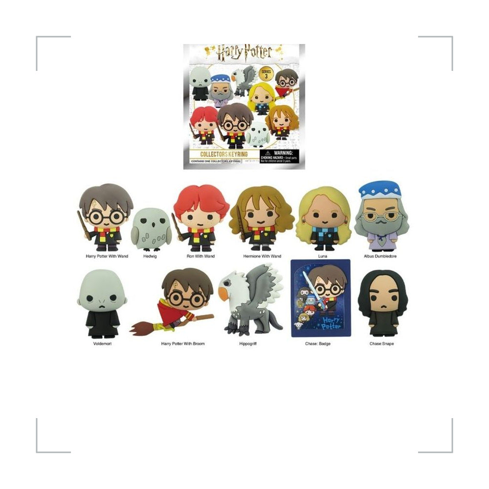 [BG_UNKNOWN] Harry Potter PVC Blind Bag Keychain 4