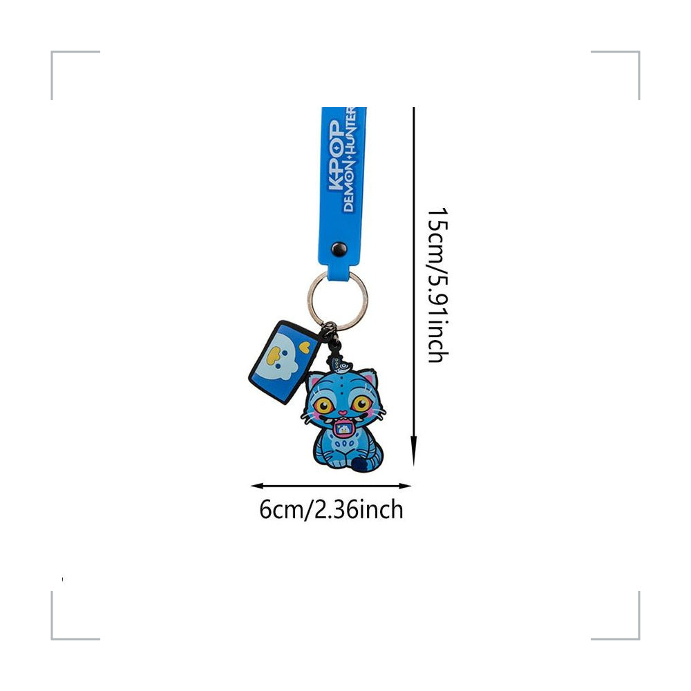 [BG_UNKNOWN] Kpop Demon Hunters PVC Keychain 4