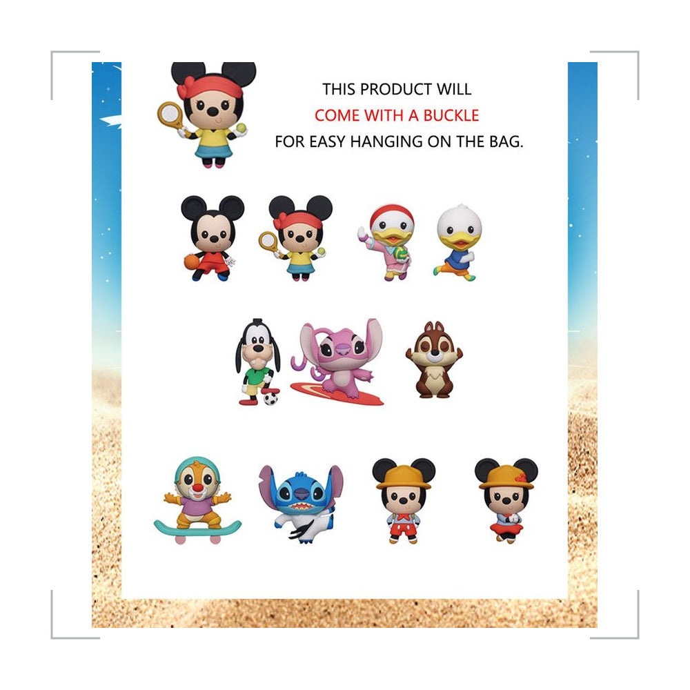 [BG_UNKNOWN] Mickey PVC Blind Bag Keychain 4