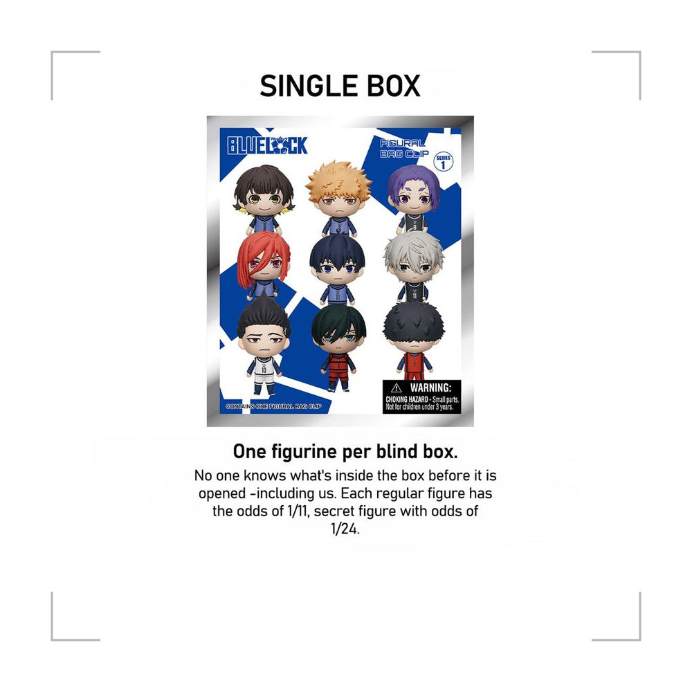 [BG_UNKNOWN] BLUE LOCK PVC Blind Bag Keychain 4