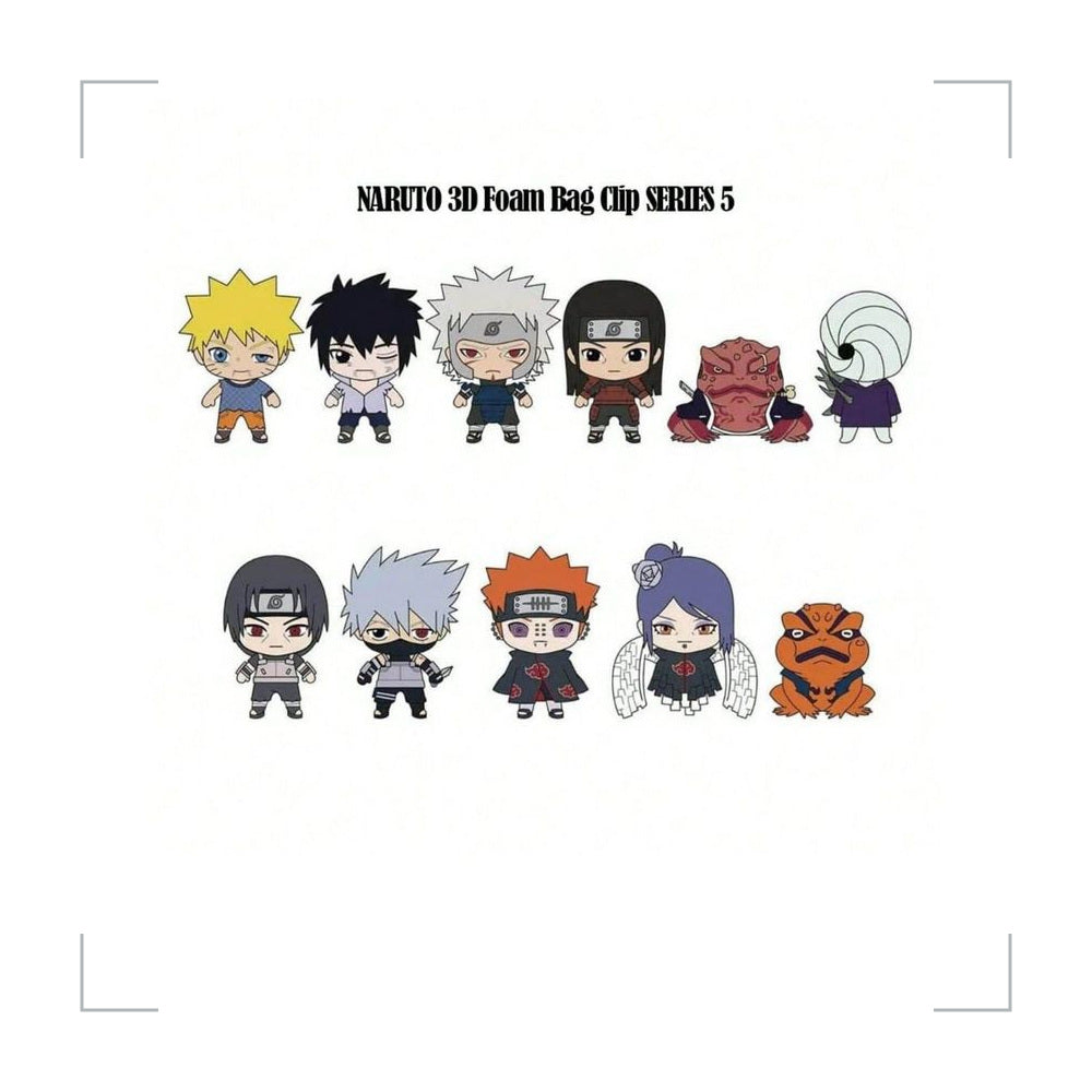 [BG_UNKNOWN] NARUTO PVC Blind Bag Keychain 4