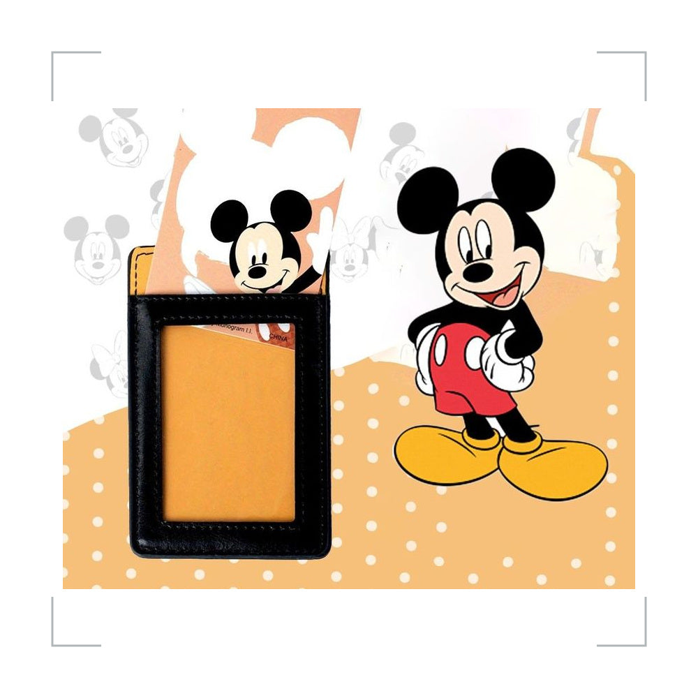 [BG_UNKNOWN] Disney Mickey Mouse PU Leather Card Holder 4