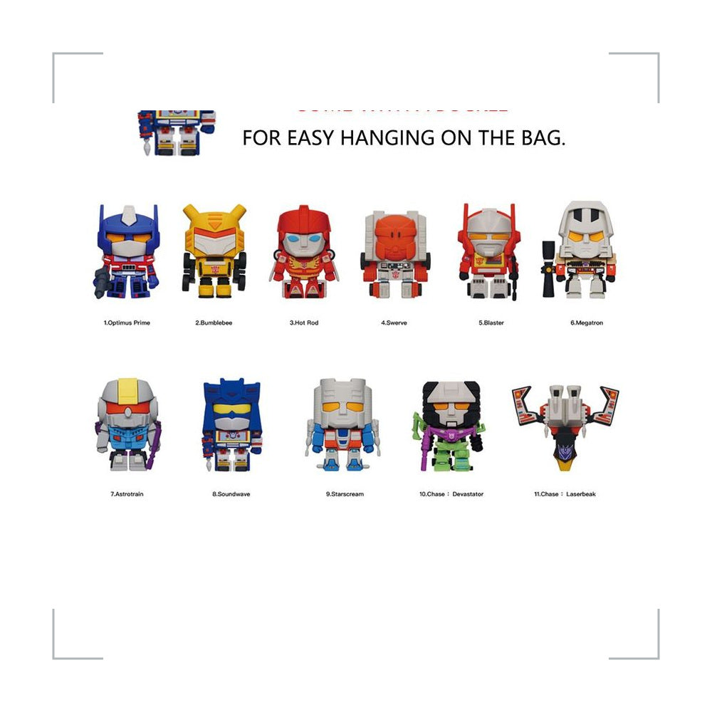 [BG_UNKNOWN] Transformers PVC Blind Bag Keychain 4