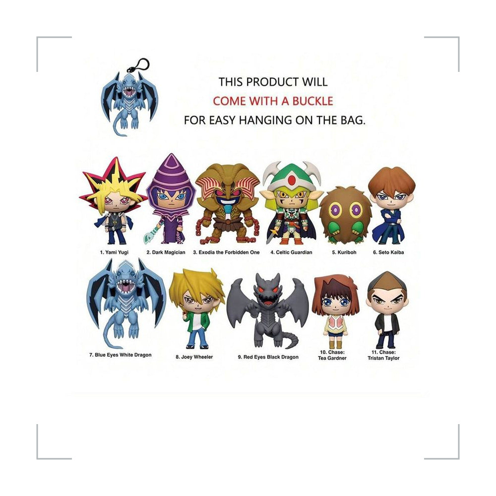 [BG_UNKNOWN] Yu-Gi-Oh! PVC Blind Bag Keychain 4
