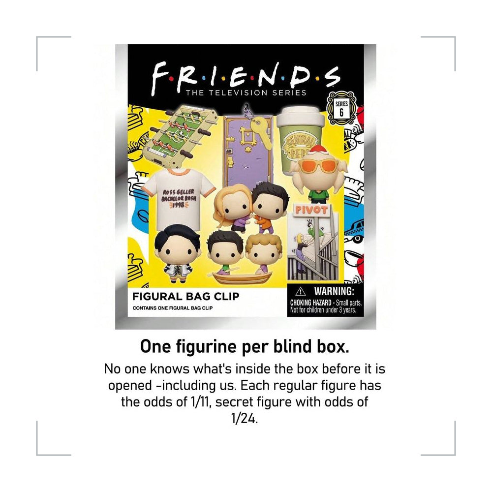 [BG_UNKNOWN] Friends PVC Blind Bag Keychain 4