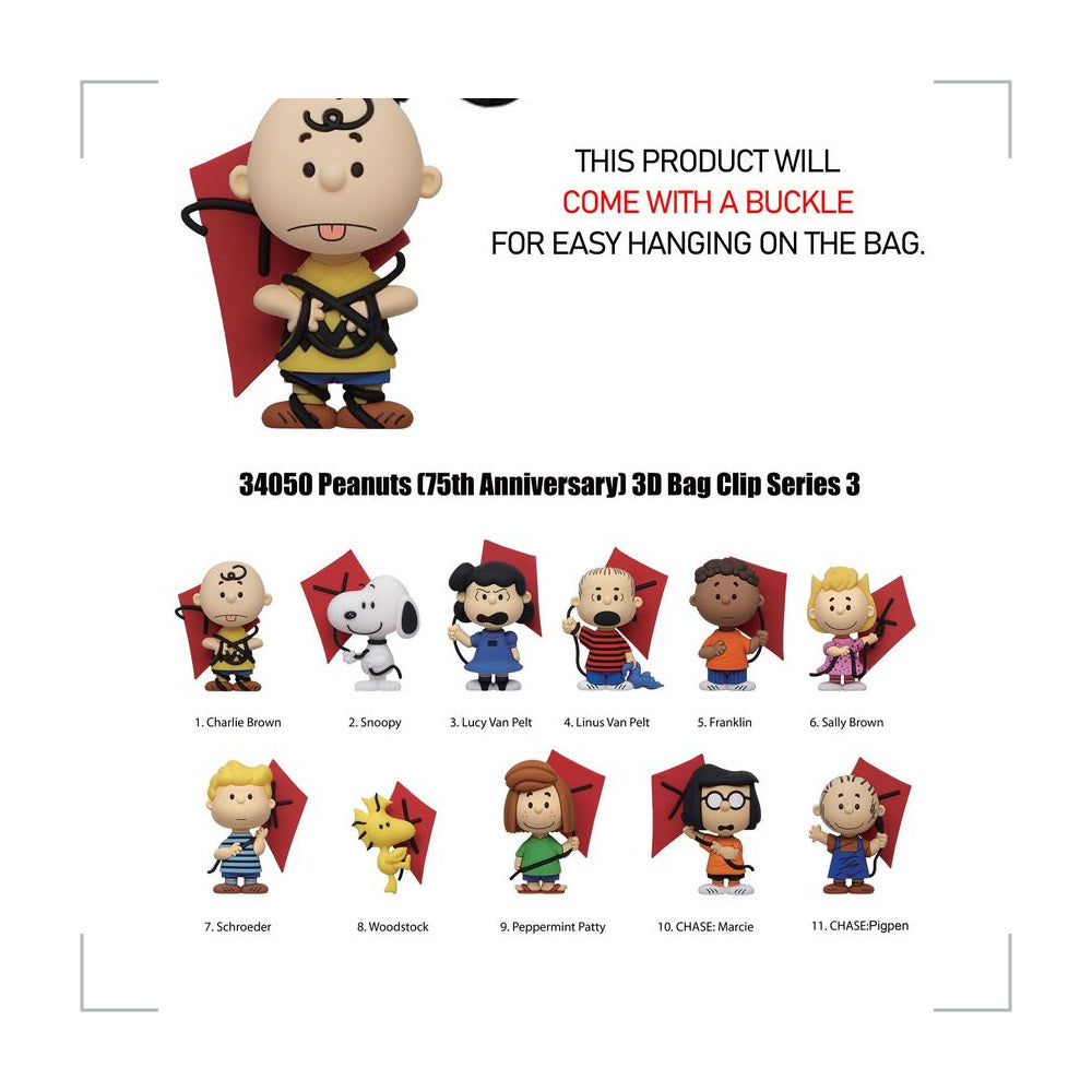 [BG_UNKNOWN] Peanuts PVC Blind Bag Keychain 4