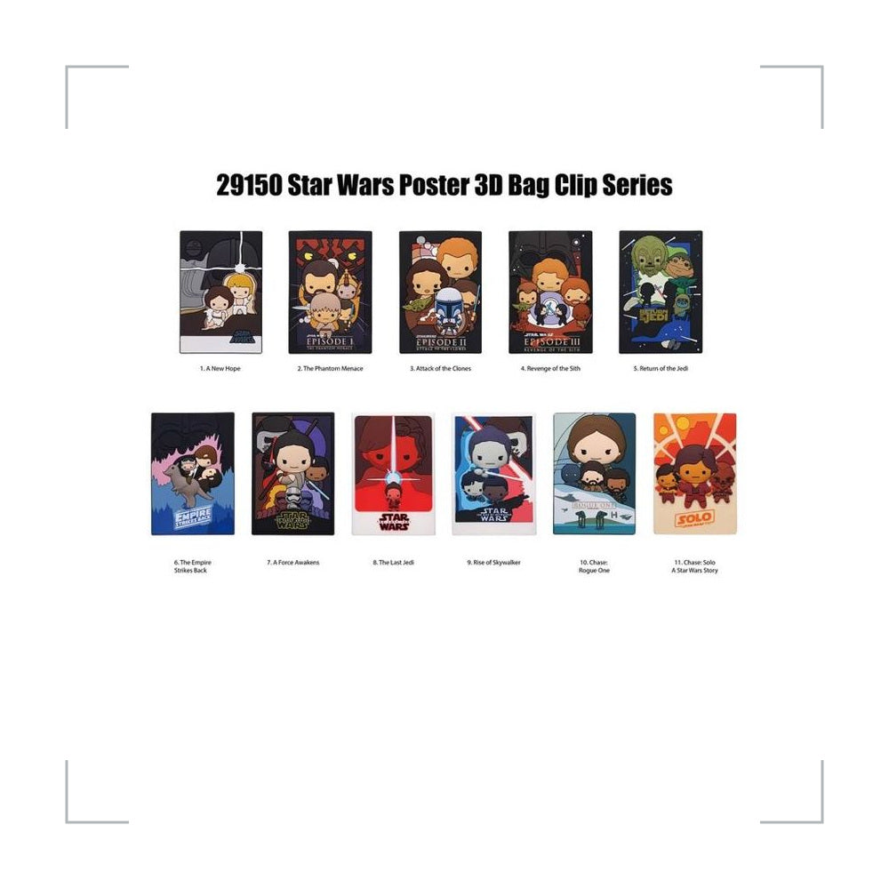 [BG_UNKNOWN] STAR WARS PVC Blind Bag Keychain 4
