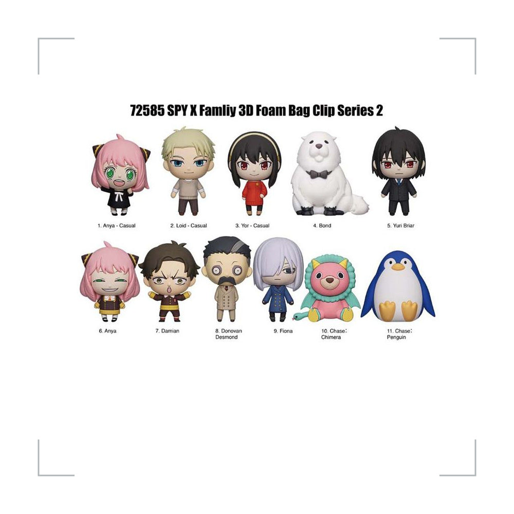 [BG_UNKNOWN] Spy x Family PVC Blind Bag Keychain 5