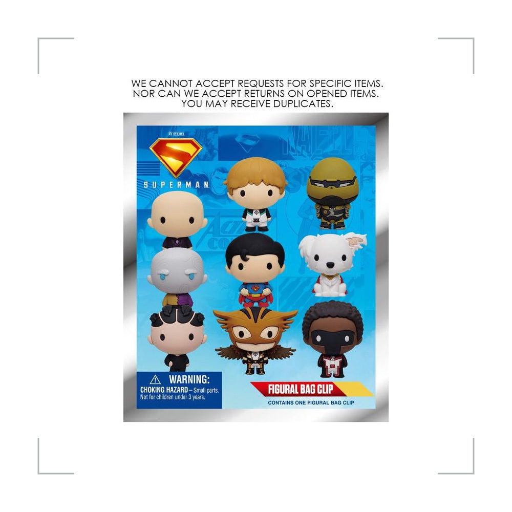 [BG_UNKNOWN] Superman PVC Blind Bag Keychain 4