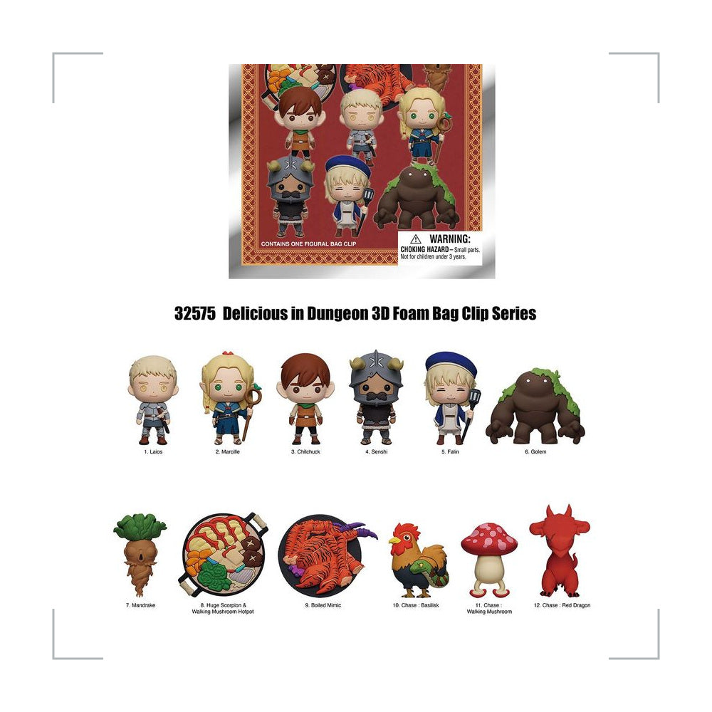 [BG_UNKNOWN] Delicious in Dungeon PVC Blind Bag Keychain 5