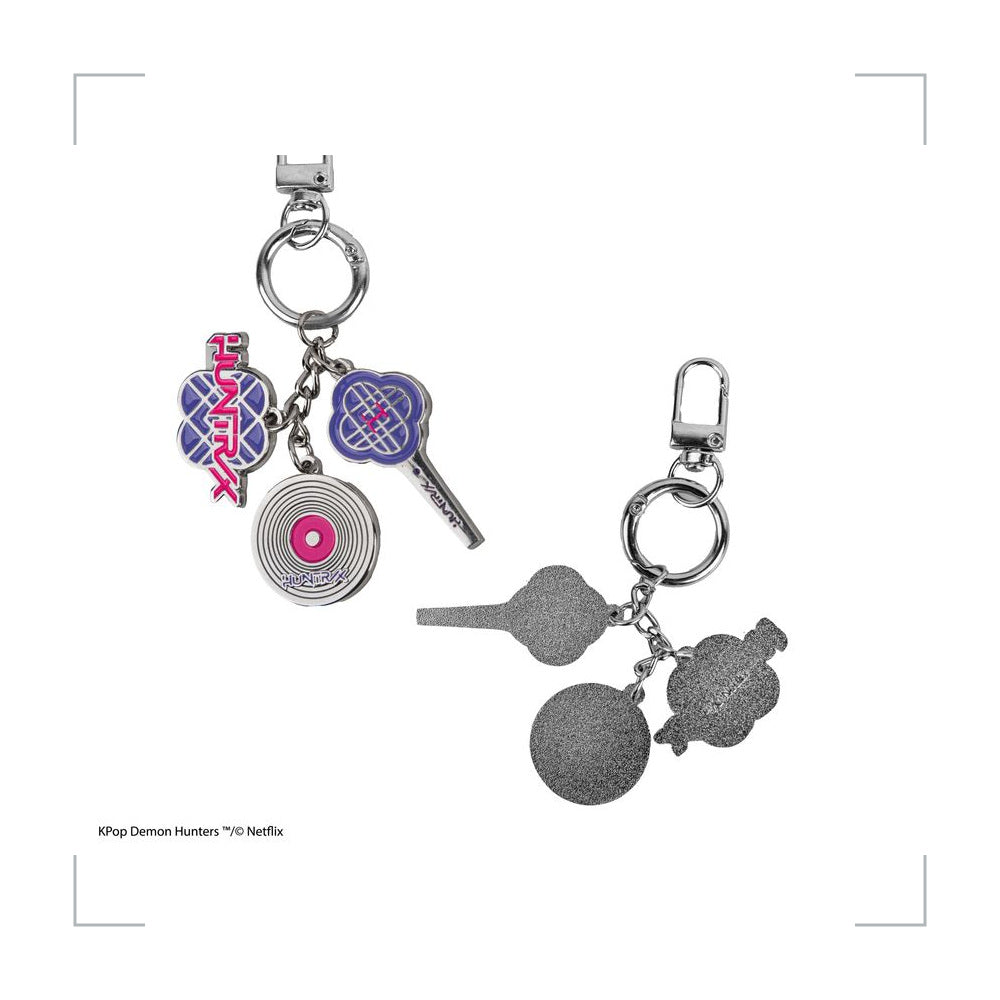 [BG_UNKNOWN] Kpop Demon Hunters Zinc Alloy Keychain 5