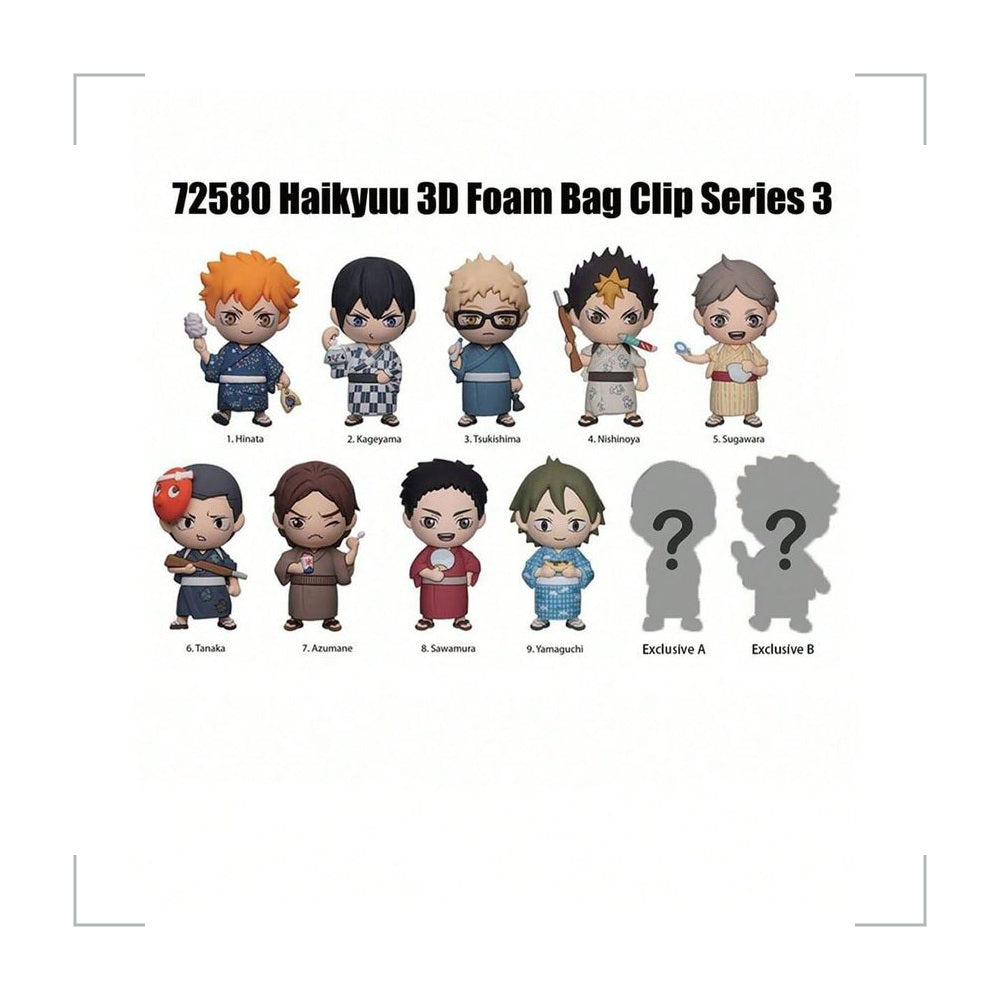 [BG_UNKNOWN] HAIKYUU!! PVC Blind Bag Keychain 5