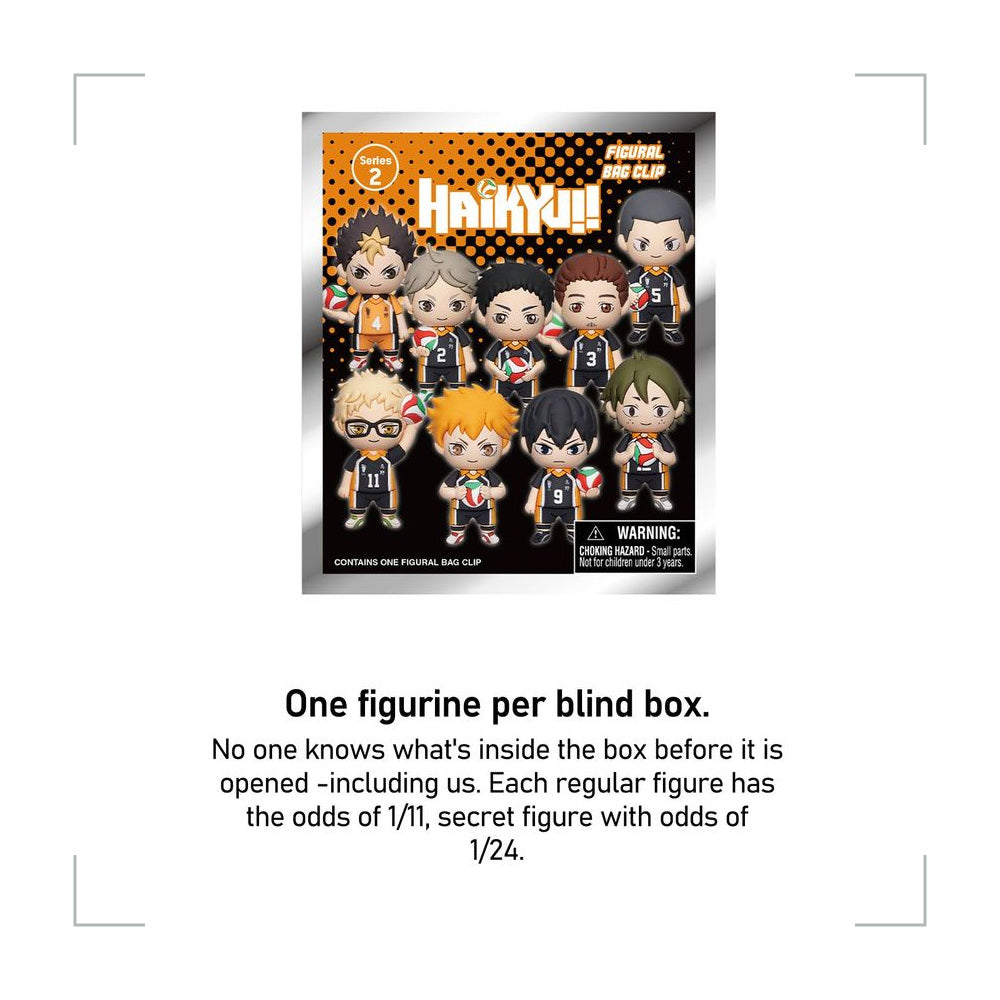 [BG_UNKNOWN] Haikyu!! PVC Blind Bag Keychain 5