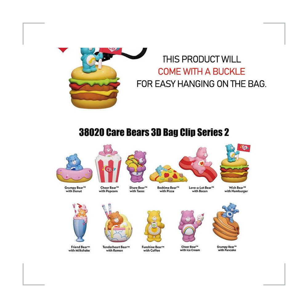 [BG_UNKNOWN] Care Bears PVC Blind Bag Keychain 5