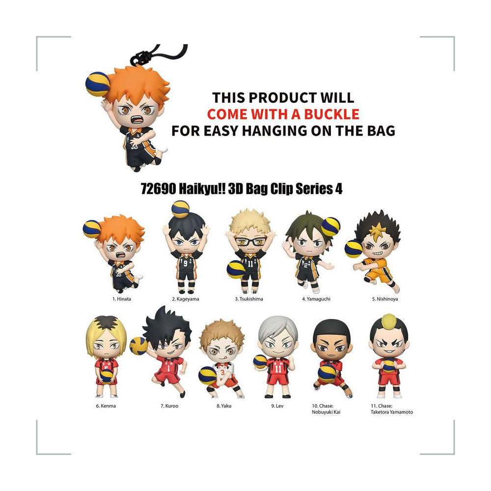 [BG_UNKNOWN] Haikyu!! PVC Blind Bag Keychain 5
