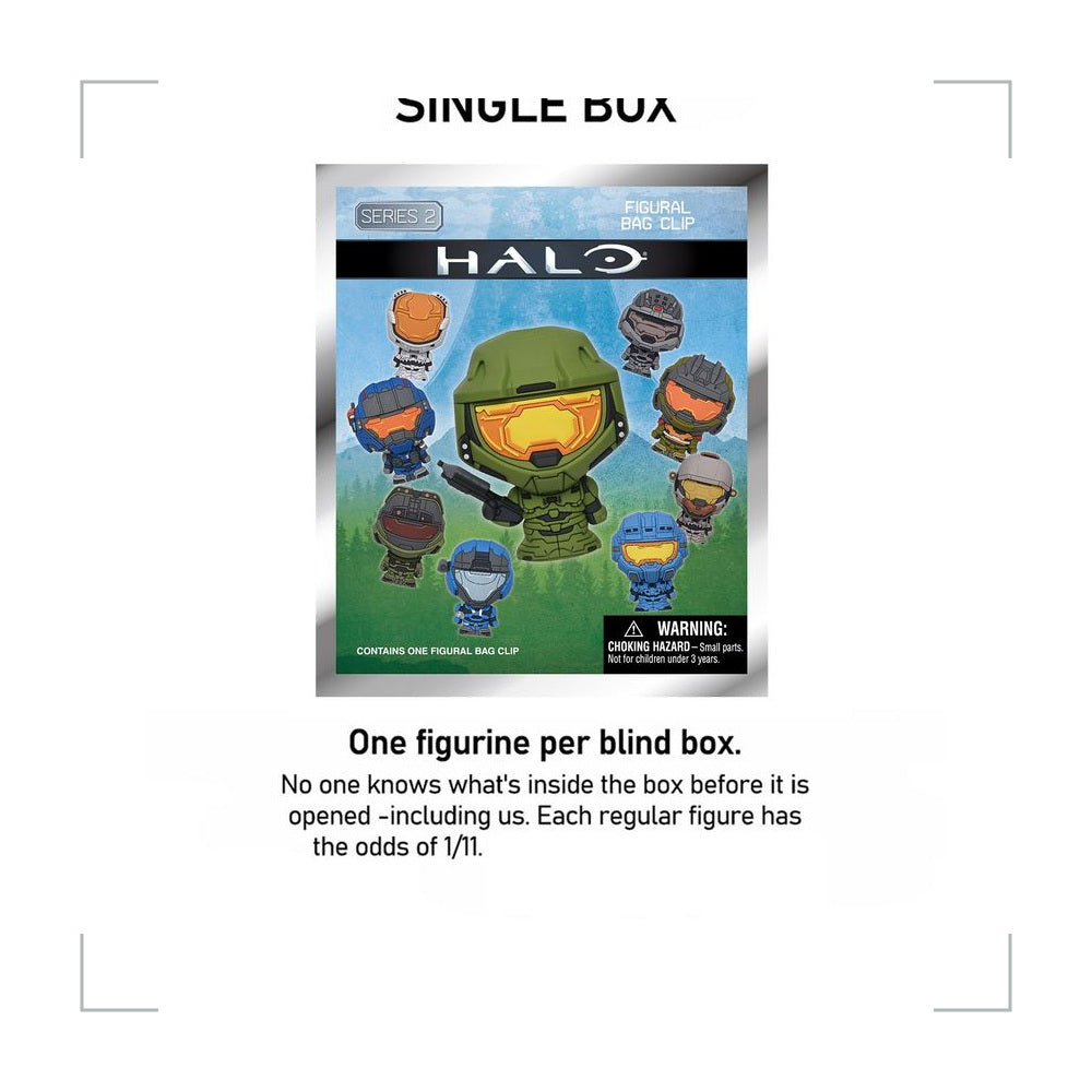 [BG_UNKNOWN] HALO PVC Blind Bag Keychain 5