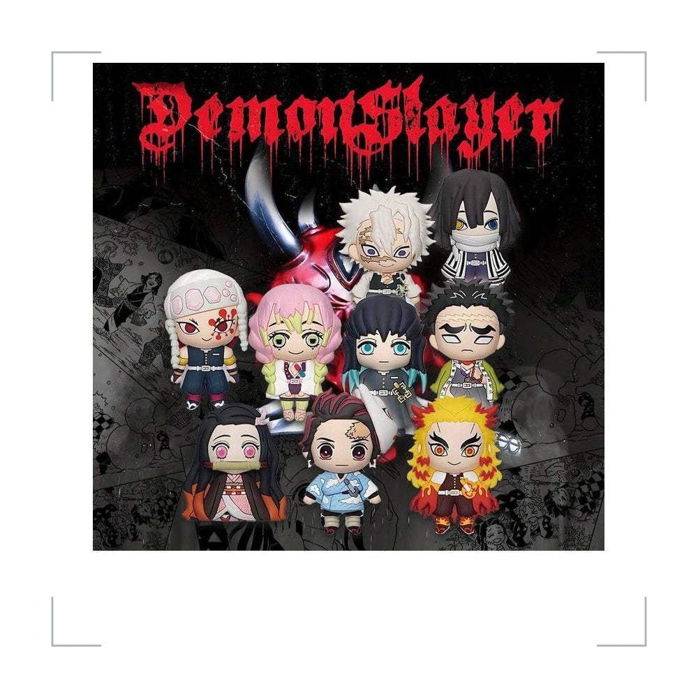 [BG_UNKNOWN] Demon Slayer PVC Blind Bag Keychain 5