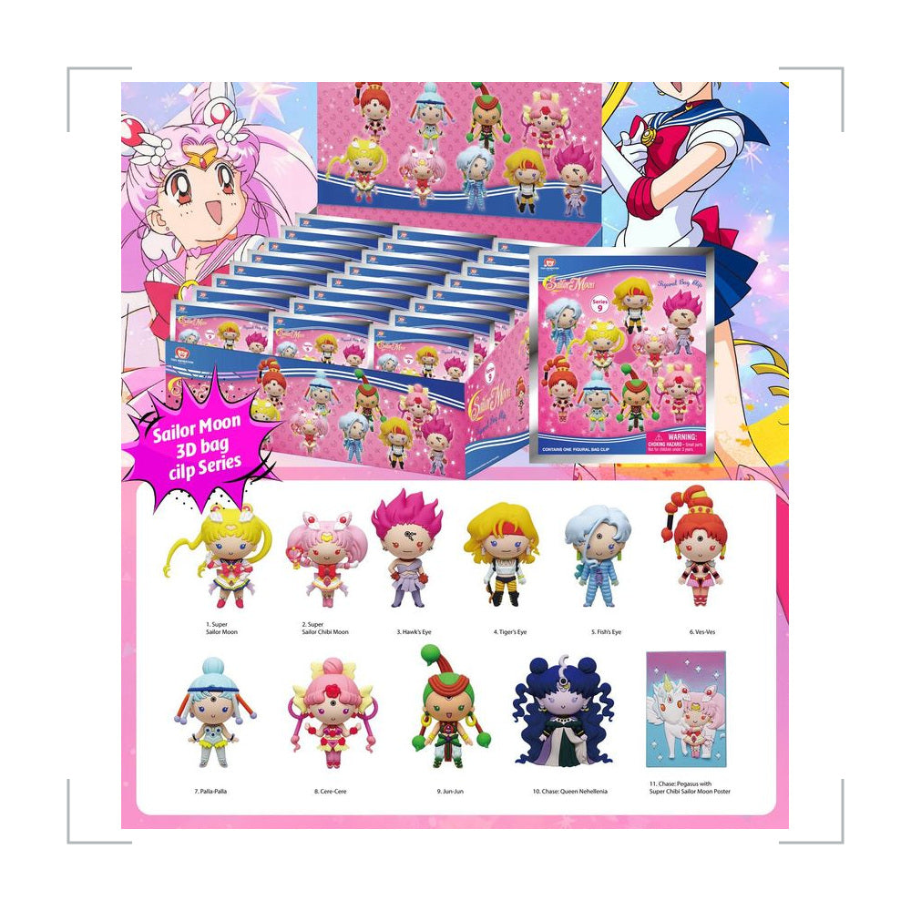 [BG_UNKNOWN] Sailor Moon Blind Bag Keychain 5