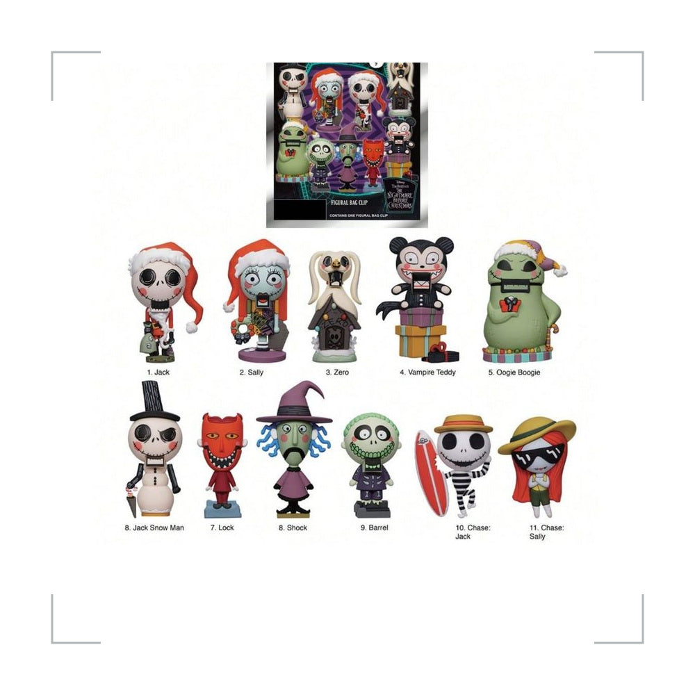 [BG_UNKNOWN] The Nightmare Before Christmas PVC Blind Bag Keychain 5